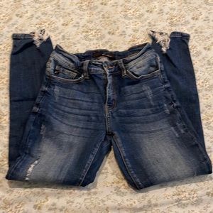 Kancan distress skinny jeans size 26